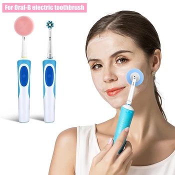 Совместимость с электрическими Зубными щетками Oral-B, Сменная головка для чистки лица, головки для зубных щеток