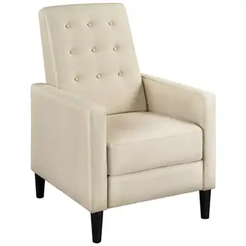 Современное тканевое кресло-футон для отдыха в помещении, Бежевая Мебель для гостиной