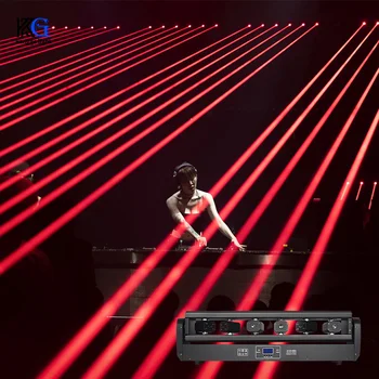 Сценический лазерный движущийся головной светильник RGB Moving Head Лазерный проектор Клубный бар DJ Диско-светильник сценический световой эффект для вечеринки и свадьбы